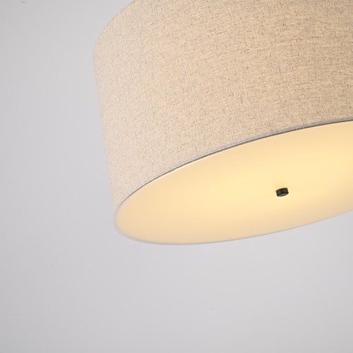 Подвесной светильник RH ROUND Linen Shade Pendant 75147-22