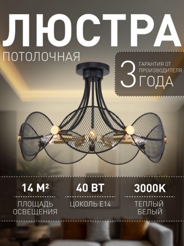 Потолочная люстра 4084-7P
