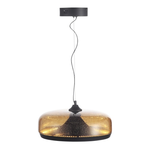 SL6014.603.01 Светильник подвесной ST-Luce Черный/Коричневый, с пузырьками LED 1*42W 3000K РИПЛ