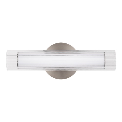 SL2010.121.01 Светильник настенный ST-Luce Никель/Белый, Прозрачный LED 1*7W 3000K/4000K ЭНФИС