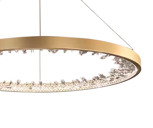 Подвес Kink Light Рами латунь Led 36W 07668-60,36
