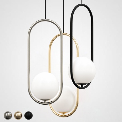 Подвесной светильник Matthew McCormick hoop 40 Бронза MILA Pendant 181903-22