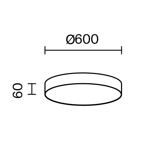 Потолочный светильник Technical C032CL-90W4K-RD-B