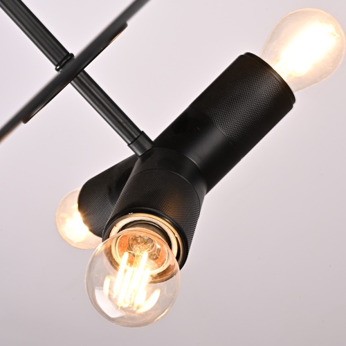 Люстра RH Utilitaire Disk Triple Pendant Black 123645-22