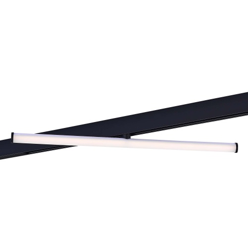 ST803.446.10 Магнитный трековый светильник Черный LED 1*10W 4000K 1 100Lm Ra>90 120° IP20 L604xW28xH СКАЙЛАЙН 48V