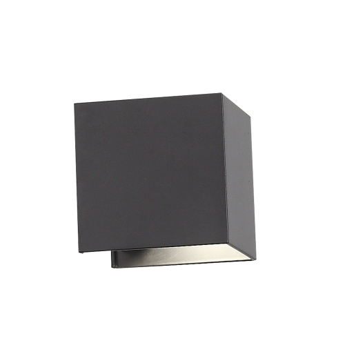 SL560.401.02 Светильник уличный настенный ST-Luce Черный/Черный LED 2*3W 4000K БРИК