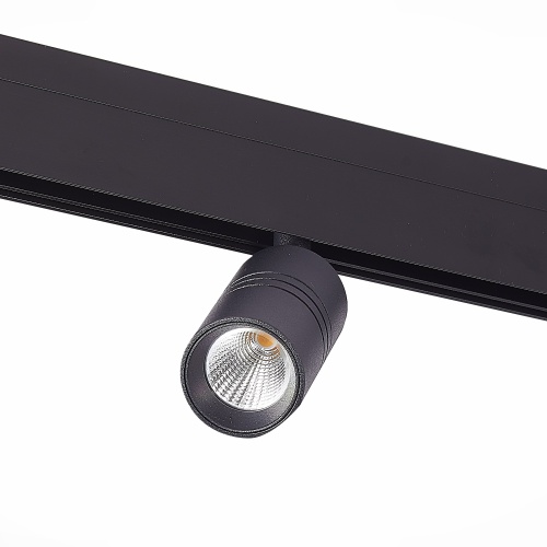 ST365.446.07 Магнитный трековый светильник Черный LED 1*7W 4000K 595Lm Ra>90 36° IP20 D44xH90 48V СКАЙЛАЙН 48V