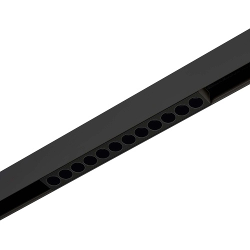 ST806.446.12 Магнитный трековый светильник Черный LED 1*12W 4000K 550Lm Ra>90 36° IP20 L220xW22xH44 СКАЙЛАЙН 48V