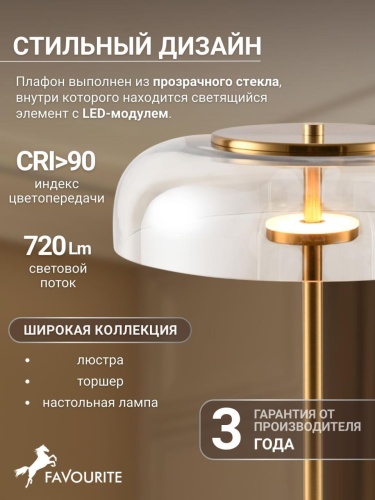 Настольная лампа 4258-1T