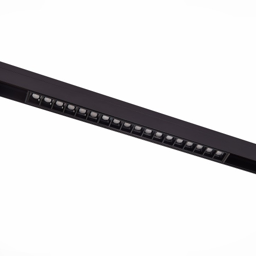 ST361.436.18 Магнитный трековый светильник Черный LED 1*18W 3000K 1 407Lm Ra>90 36° IP20 L331xW22xH4 СКАЙЛАЙН 48V