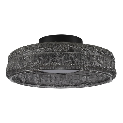 SL6143.412.01 Светильник потолочный ST-Luce черный/дымчатый LED 1*15W 4000K АНТИК