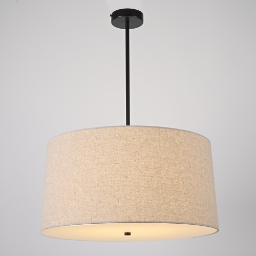 Подвесной светильник RH ROUND Linen Shade Pendant 75147-22