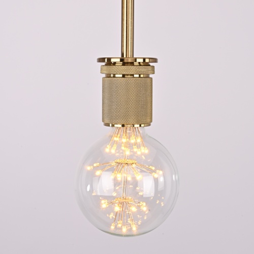 Лампа прозрачная с елочкой LED Е27 1.5W 123325-22