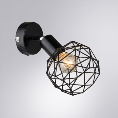 Arte lamp A6141AP-1BK СВЕТИЛЬНИК НАСТЕННЫЙ