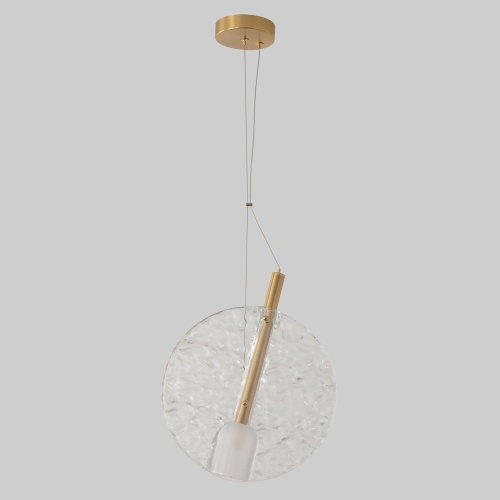 Светильник подвесной Crystal Lux FROZEN SP1 BRASS