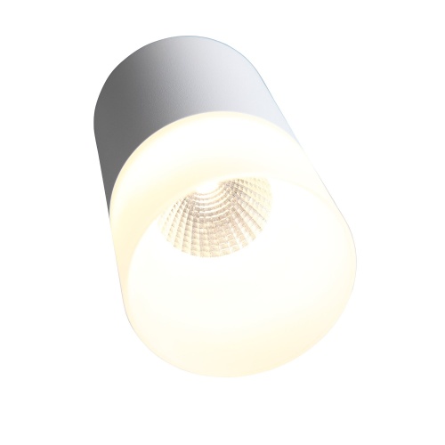 ST100.502.10 Светильник потолочный Белый LED 1*10W 3000K 780Lm Ra>80 120° D78xH135 170-240V Накладные светильники