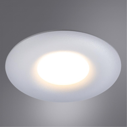 Точечный встраиваемый светильник Arte lamp A2169PL-1WH Светильник потолочный встраиваемый FULU для MR16 Ø96x24мм белый IP20 монтаж Ø80мм