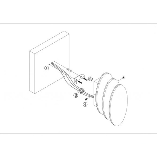 Светодиодное бра WattMe Elips 59366-04
