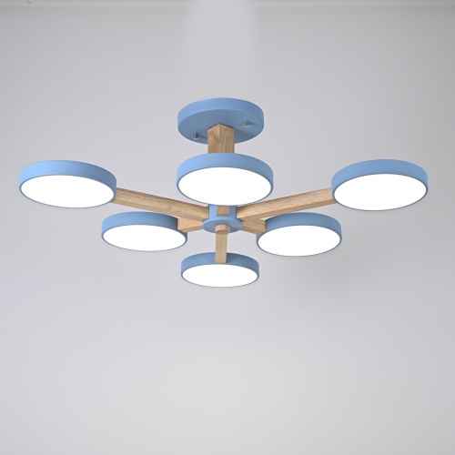 Потолочная люстра TURNA L6 Blue 228852-26