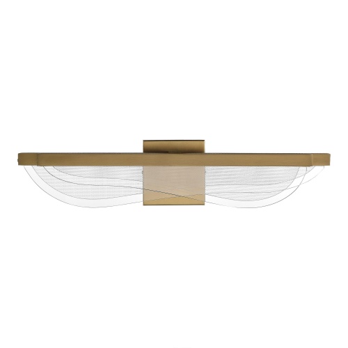 SL6509.201.01 Светильник настенный ST-Luce Золотистый/Прозрачный LED 1*18W 4000K ФЕЗАЛЕ