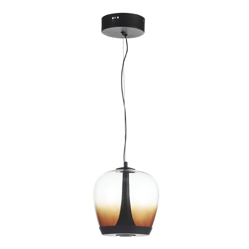SL6014.413.01 Светильник подвесной ST-Luce Черный/Коричневый, Черный LED 1*17W 3000K РИПЛ