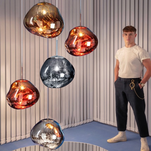 Подвесной светильник Tom Dixon Melt Pendant Silver D50 233055-22