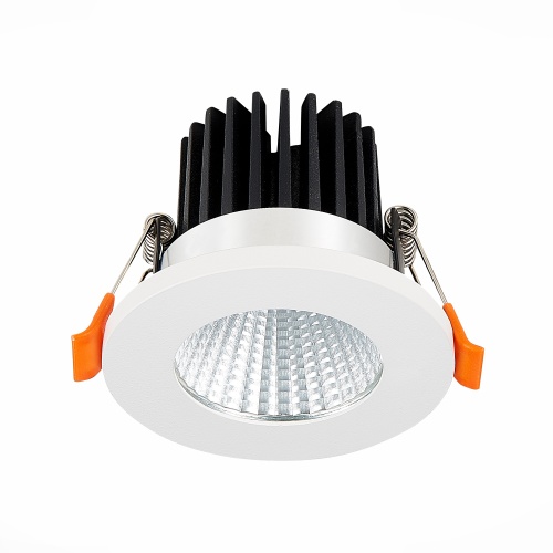 ST704.538.10 Св-к встр. Белый LED 1*10W 3000K 900Lm Ra>90 38° IP20 D79xH62 170-240V Встраиваемые светильники