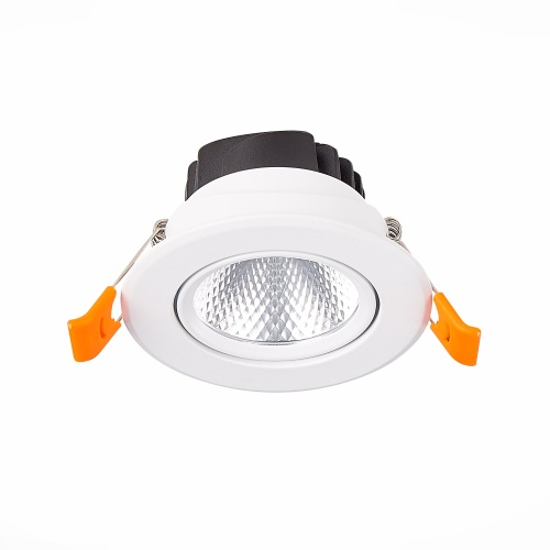 ST211.548.08.36 Св-к встр. Белый LED 1*8W 4000K 640Lm Ra80 36° IP20 D86xH50 220-240V Встраиваемые светильники