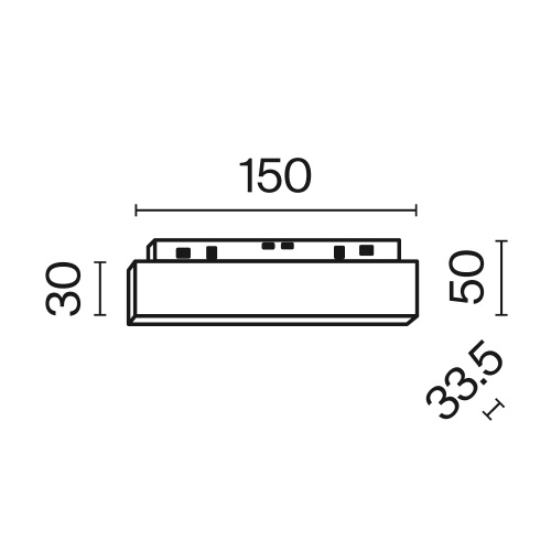 Трековый светильник Technical TR074-2-7W3K-W