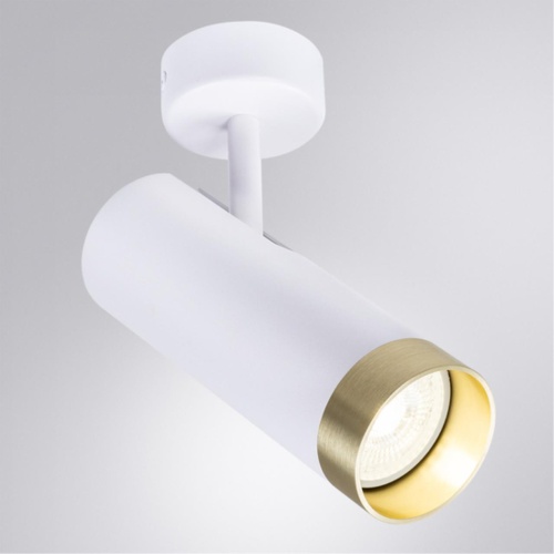 Arte lamp A2357PL-1WH Светильник потолочный накладной TOPIC для MR16 Ø55x160мм белый IP20