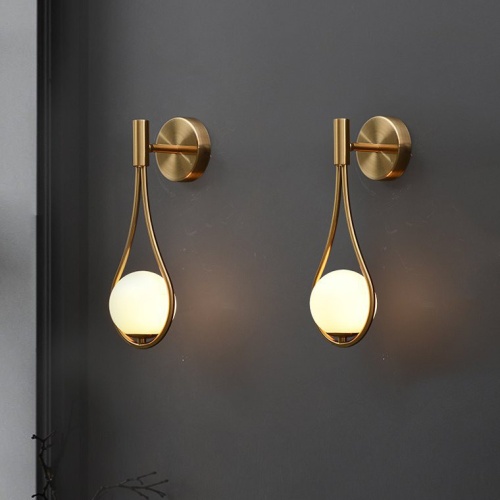 Настенное бра HOOP DROP WALL Black 213746-26