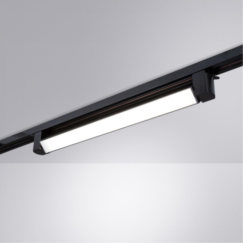 Трековый светильник Arte lamp A4574PL-1BK СВЕТИЛЬНИК ПОТОЛОЧНЫЙ LINETTA 220В 20Вт 1250Лм 4000K 90+ 120°