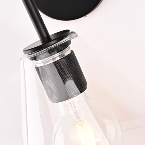 Бра RH Utilitaire Funnel Shade Single Sconce Black 123269-22