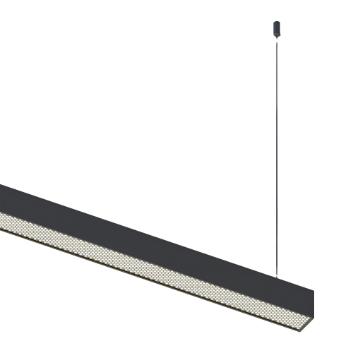 ST612.433.32 Светильник подвесной Черный LED 1*35W 3000K 2167Lm 120° IP20 L1120xW50xH60 180-220V Подвесные светильники