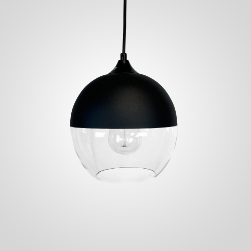 Подвесной светильник NORD C D20 Black/Transparent 190500-26