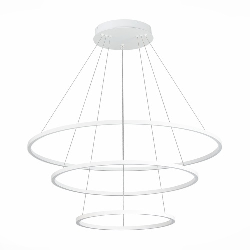 ST605.503.114 Cветильник подвесной SMART ST-Luce Белый/Белый LED 1*114W 2800-6500K ST605