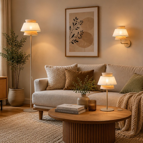 Настенный светильник TK Lighting 11803 Kalum бежевый