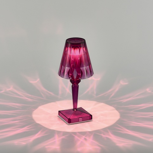 SL1010.704.01 Прикроватная лампа ST-Luce Фиолетовый/Фиолетовый LED 1*2W 3000K - 6000K СПАРКЛ