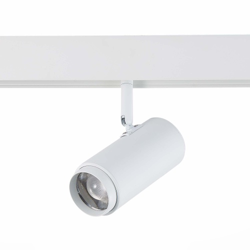 ST357.536.06 Магнитный трековый светильник ZOOM Белый LED 1*6W 3000K 667Lm Ra>90 10-60° IP20 L137xW5 СКАЙЛАЙН 48V