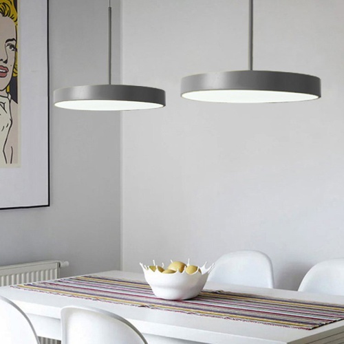 Подвесной светильник TURNA ONE D40 Gray by ImperiumLoft 183488-26
