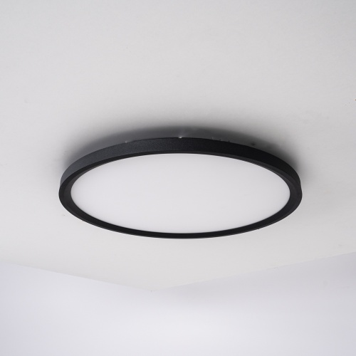 Потолочный светильник EXTRASLIM D50 Black 212740-26