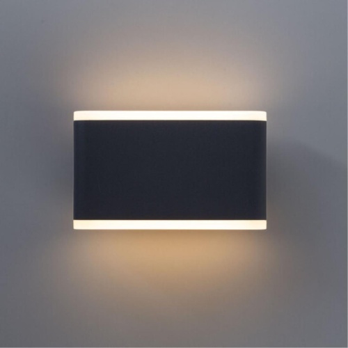 Уличный настенный светильник Arte lamp A8156AL-2GY УЛИЧНЫЙ СВЕТИЛЬНИК