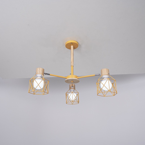 Потолочная люстра CORF B3 Yellow 3 lamps 189494-26