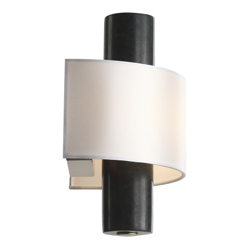 SL6230.401.01 Светильник настенный ST-Luce Черный/Белый LED 1*5W 3000K НОБИЛЕ