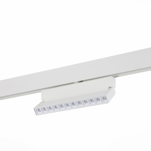 ST362.536.12 Магнитный трековый светильник белый LED 1*12W 3000K 1 009Lm Ra>80 36° IP20 L219xW22xH13 СКАЙЛАЙН 48V