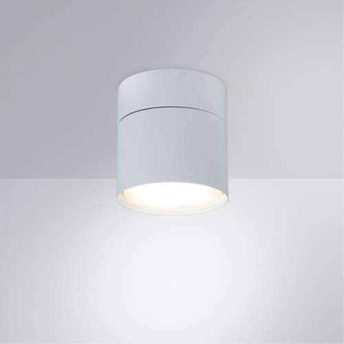 Arte lamp A5549PL-1WH Светильник потолочный накладной INTERCRUS для GX53 Ø84x80мм белый IP20