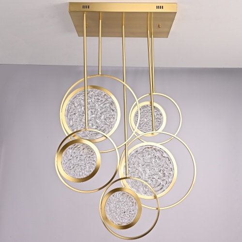 Дизайнерская люстра на штанге ЛУНА lighting collection L60 101400-26