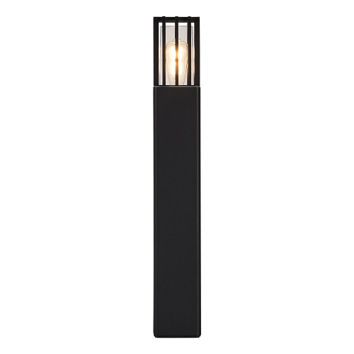 SL9018.405.01 Светильник уличный напольный ST-Luce черный/черный E27 1*15W РУМИ