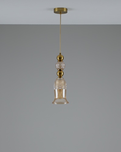 Светильник подвесной Moderli V10907-P Glassy