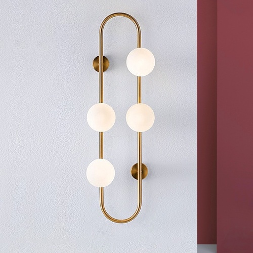 Настенное бра HOOP WALL H115 Gold 213736-26